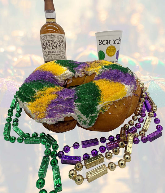 Big Easy Whiskey King Cake (Shipping Included)